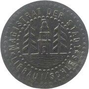 1 Pfennig - Liebau obverse image