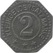 2 Pfennig - Liebau, Germany, 1920 reverse image