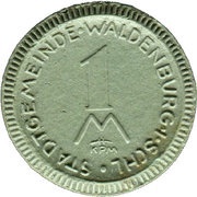1 Mark - Waldenburg / Schlesien obverse image