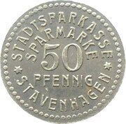 50 Pfennig - Stavenhagen obverse image