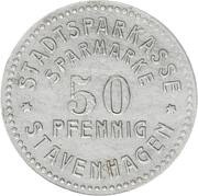 50 Pfennig - Stavenhagen obverse image
