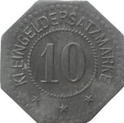 10 Pfennig - Nordenham, Germany, 1918 reverse image