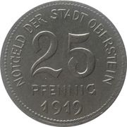 25 Pfennig - Oberstein obverse image