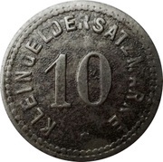 10 Pfennig - Bublitz, Germany,  reverse image