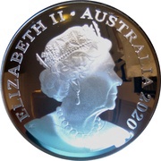 5 Dollars - Elizabeth II 6th Portrait - Australian Olympic Team obverse image