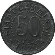 50 Pfennig - Cammin obverse image