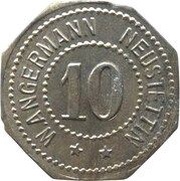 10 Pfennig - Neustettin W. Angermann obverse image