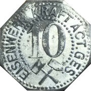 10 Pfennig - Stolzenhagen Eisenwerk Kraft obverse image