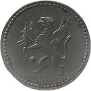 10 Pfennig - Wollin, Germany, 1919 reverse image