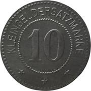 10 Pfennig - Gostyn, Germany, 1917 reverse image