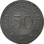 50 Pfennig - Gostyn, Germany, 1917 reverse image