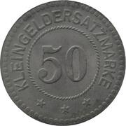 50 Pfennig - Hohensalza, Germany, 1917 reverse image