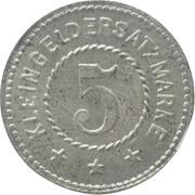 5 Pfennig - Koschmin, Germany, 1918 reverse image