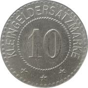 10 Pfennig - Koschmin, Germany, 1918 reverse image