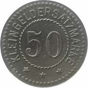 50 Pfennig - Koschmin, Germany, 1918 reverse image