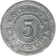 5 Pfennig - Krotoschin obverse image
