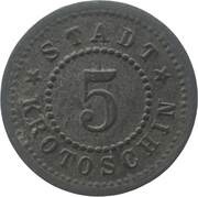 5 Pfennig - Krotoschin obverse image
