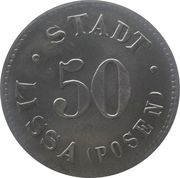 50 Pfennig - Lissa obverse image