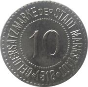 10 Pfennig - Markstädt obverse image