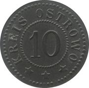 10 Pfennig - Ostrowo obverse image