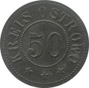 50 Pfennig - Ostrowo obverse image