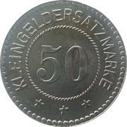 50 Pfennig - Schmiegel, Germany, 1917 reverse image