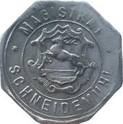 1 Pfennig - Schneidemühl obverse image