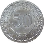 50 Pfennig - Schneidemühl, Germany, 1916 reverse image