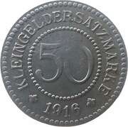 50 Pfennig - Schneidemühl, Germany, 1916 reverse image