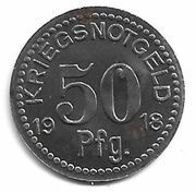 50 Pfennig - Usch, Germany, 1918 reverse image