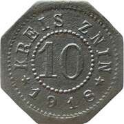 10 Pfennig - Znin obverse image
