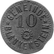10 Pfennig - Blankenstein obverse image
