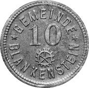 10 Pfennig - Blankenstein obverse image