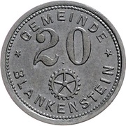 20 Pfennig - Blankenstein obverse image