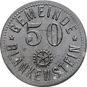 50 Pfennig - Blankenstein obverse image