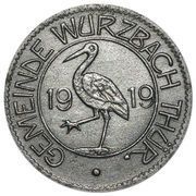10 Pfennig - Wurzbach in Thüringen obverse image