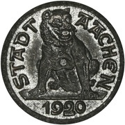 10 Pfennig - Aachen obverse image