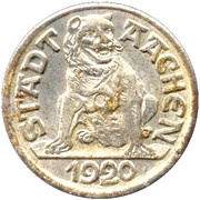 10 Pfennig - Aachen obverse image