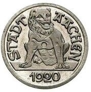25 Pfennig - Aachen Pattern obverse image