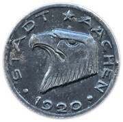 50 Pfennig - Aachen obverse image