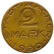 2 Mark - Aachen Alfred Rethel obverse image