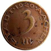 3 Mark - Aachen Alfred Rethel obverse image