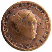3 Mark - Aachen Alfred Rethel reverse image