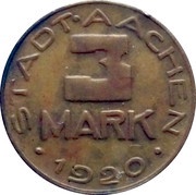 3 Mark - Aachen Alfred Rethel obverse image