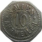 10 Pfennig - Ahrweiler N. Mies obverse image