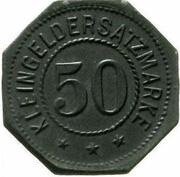 50 Pfennig - Bad Bertrich, Germany, 1917 reverse image
