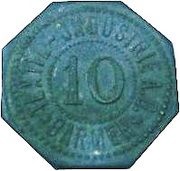 10 Pfennig - Barmen Textil-Industrie A.G. obverse image