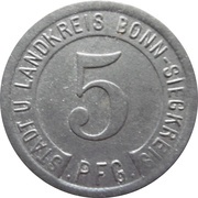 5 Pfennig - Bonn-Siegkreis obverse image
