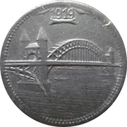 5 Pfennig - Bonn-Siegkreis, Germany, 1919 reverse image