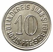 10 Pfennig - Bonn-Siegkreis obverse image